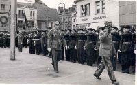 Section en armes de la 1ire Bie au 11 novembre 1958